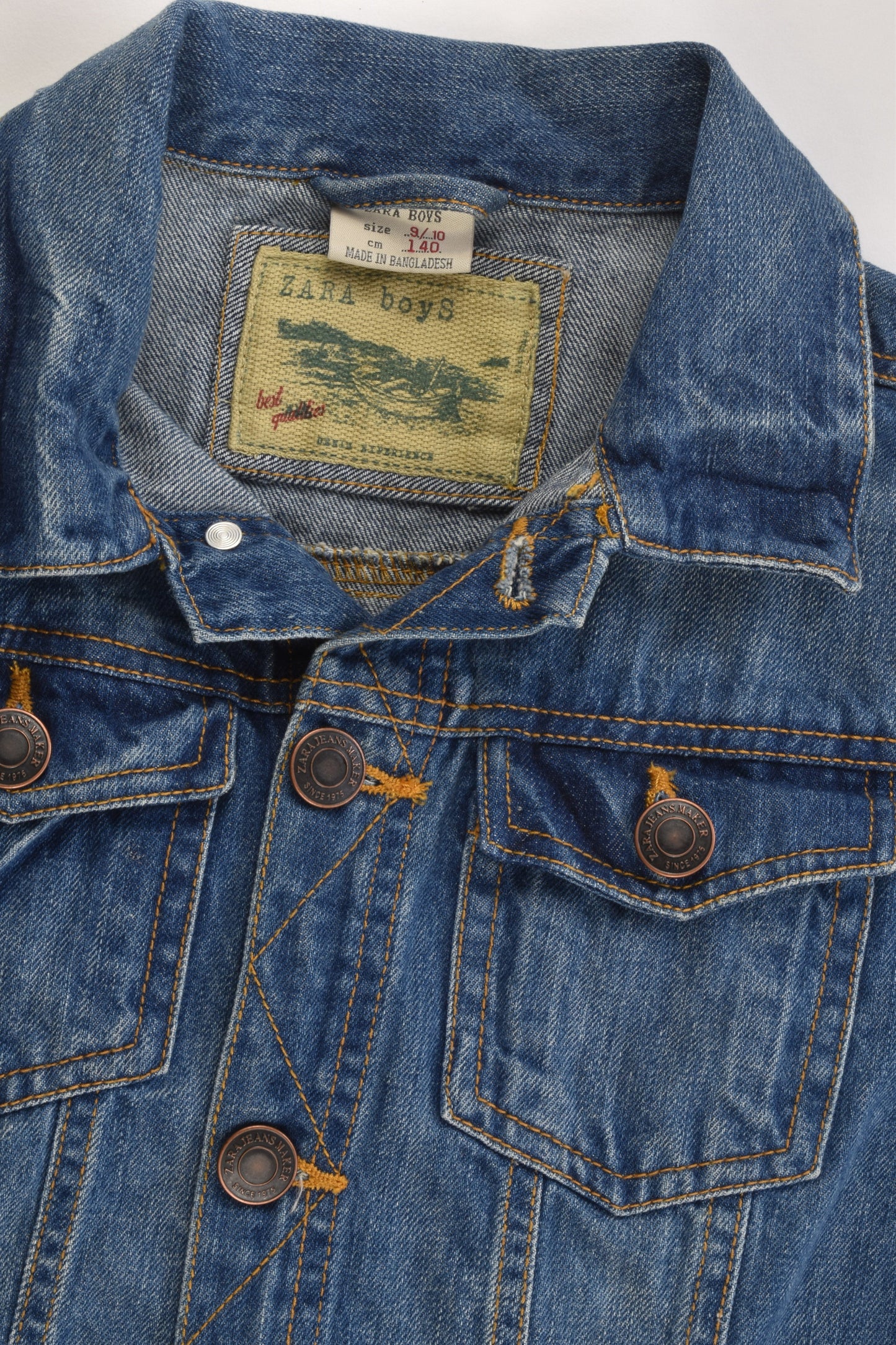 Zara Size 9/10 (140 cm) Denim Jacket