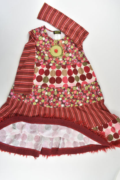 Zaza Couture (Letvia) Size 6 Colourful Dress